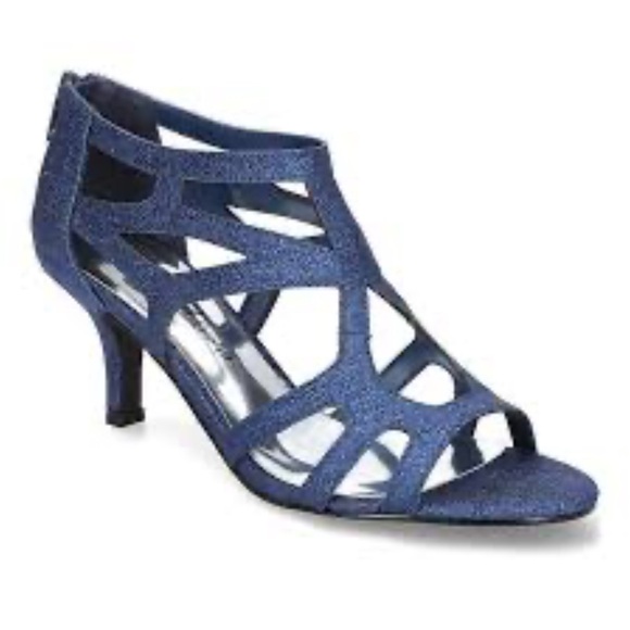 Easy Street After 5 Blue Dress Sandals Size 9.5 – New Without Box - Picture 1 of 12